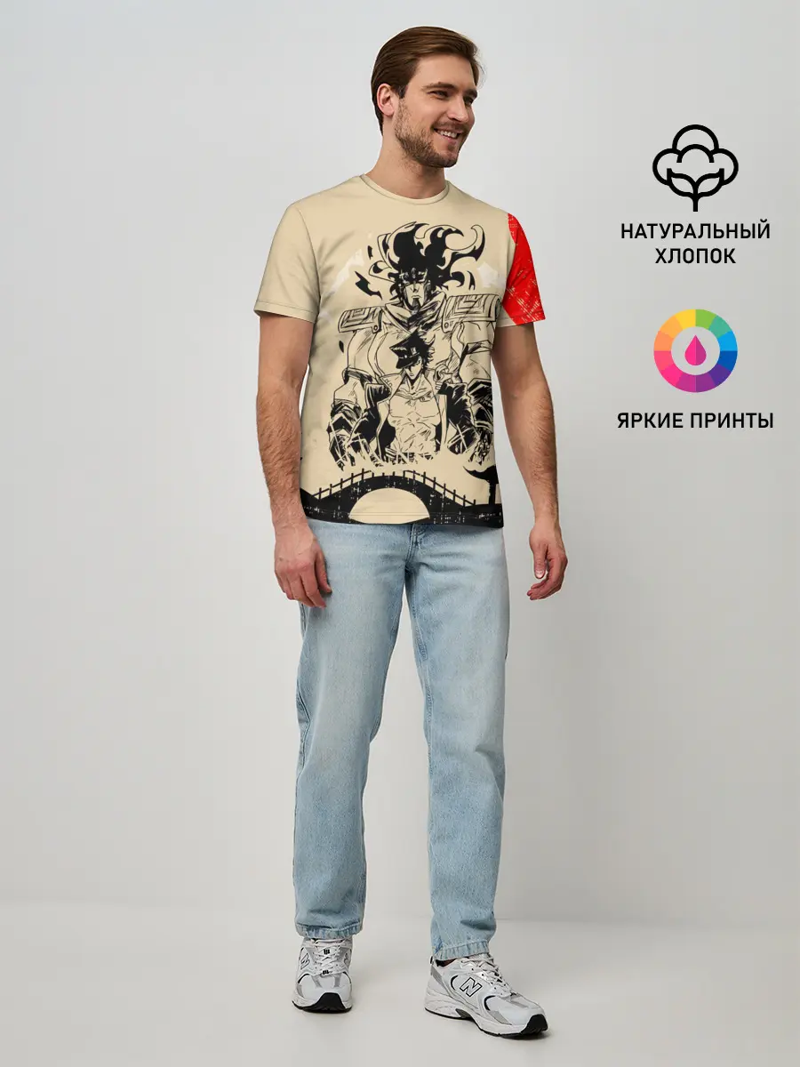 Мужская базовая футболка / JOJO BIZARRE ADVENTURE | ПРИКЛЮЧЕНИЯ ДЖОДЖО