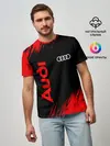 Мужская базовая футболка / AUDI / АУДИ