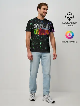 Мужская базовая футболка / AMONG US