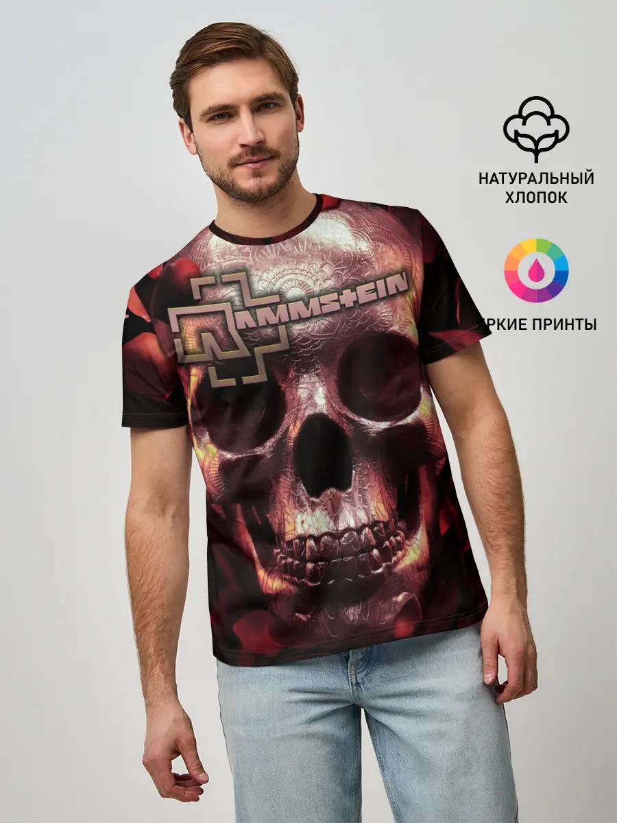 Мужская базовая футболка / Rammstein