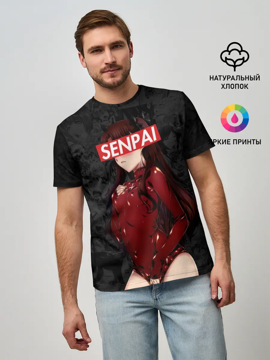 Мужская базовая футболка / Anime