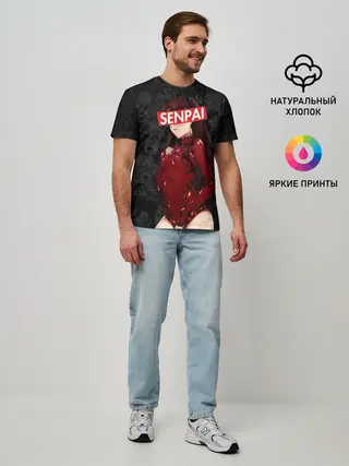 Мужская базовая футболка / Anime