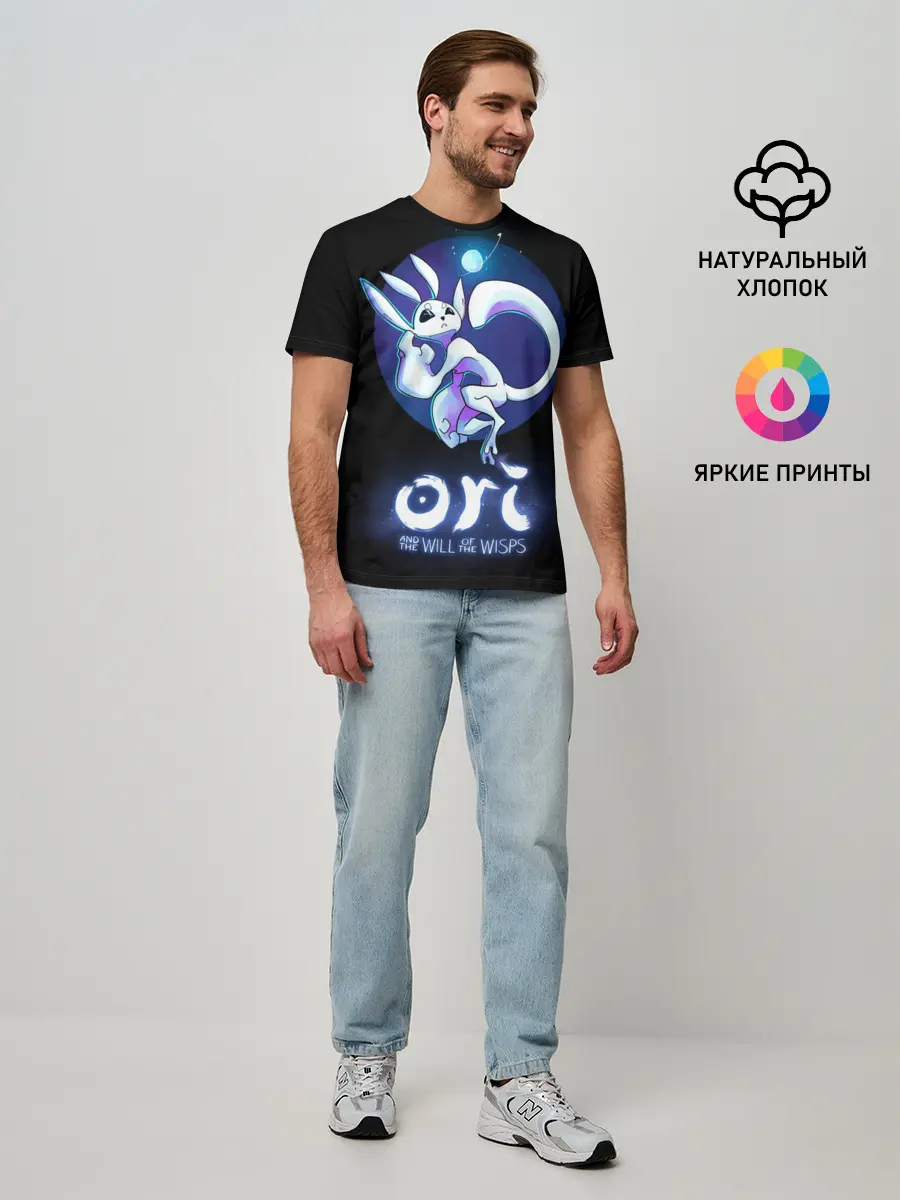 Мужская базовая футболка / Ori and the Will of the Wisps