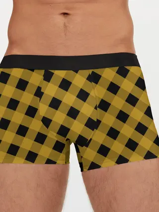 Мужские трусы боксеры / Шотландка