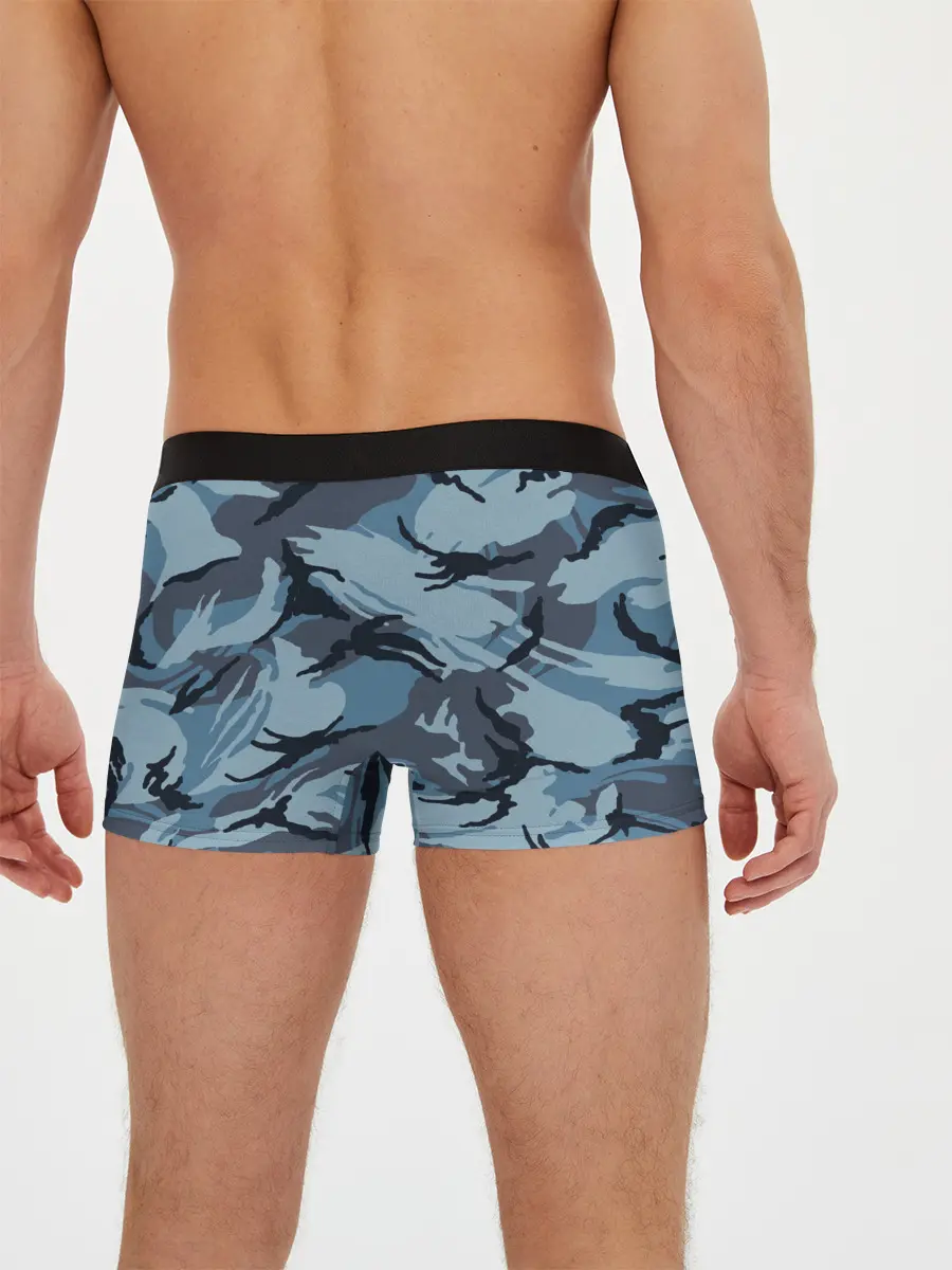 Мужские трусы боксеры / Камуфляж Полиции