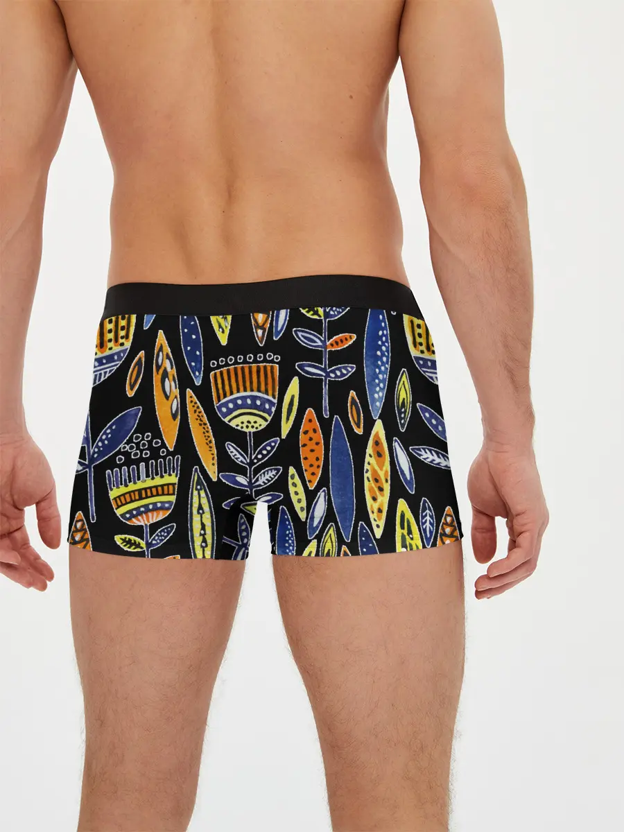 Мужские трусы боксеры / вечные цветы фараона