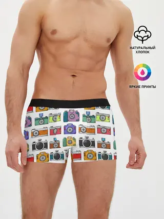 Мужские трусы боксеры / Фотоаппараты