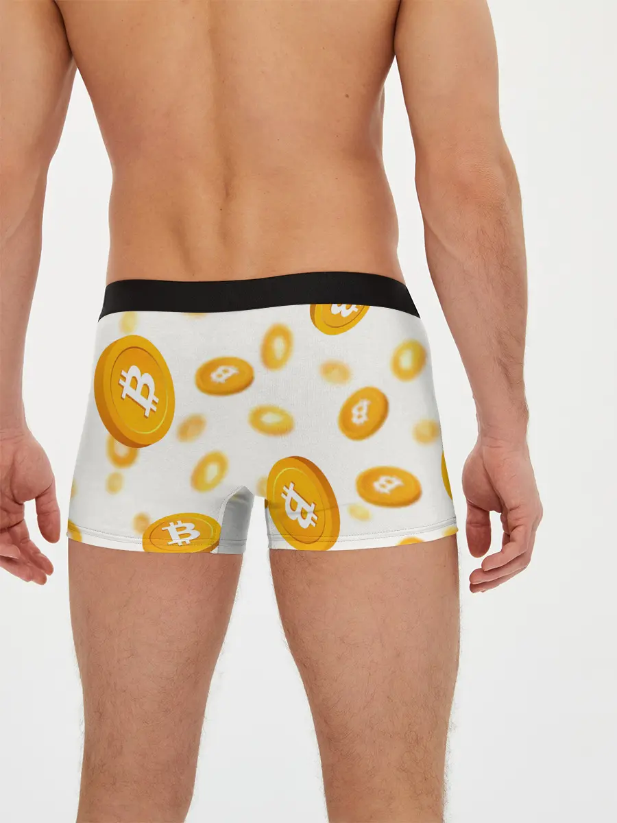 Мужские трусы боксеры / BITCOIN КРИПТОВАЛЮТА | CRYPTOCURRENCIES
