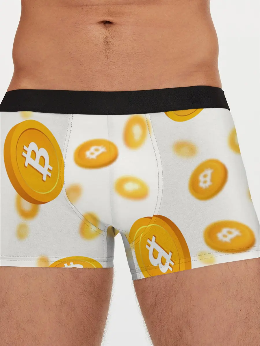 Мужские трусы боксеры / BITCOIN КРИПТОВАЛЮТА | CRYPTOCURRENCIES