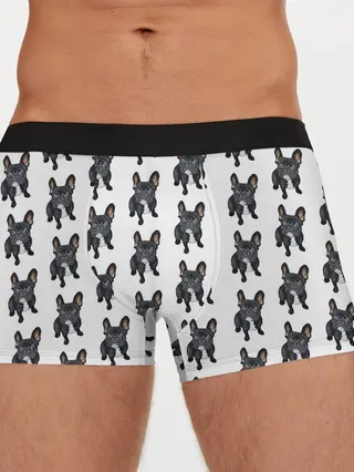 Мужские трусы боксеры / Бульдожки