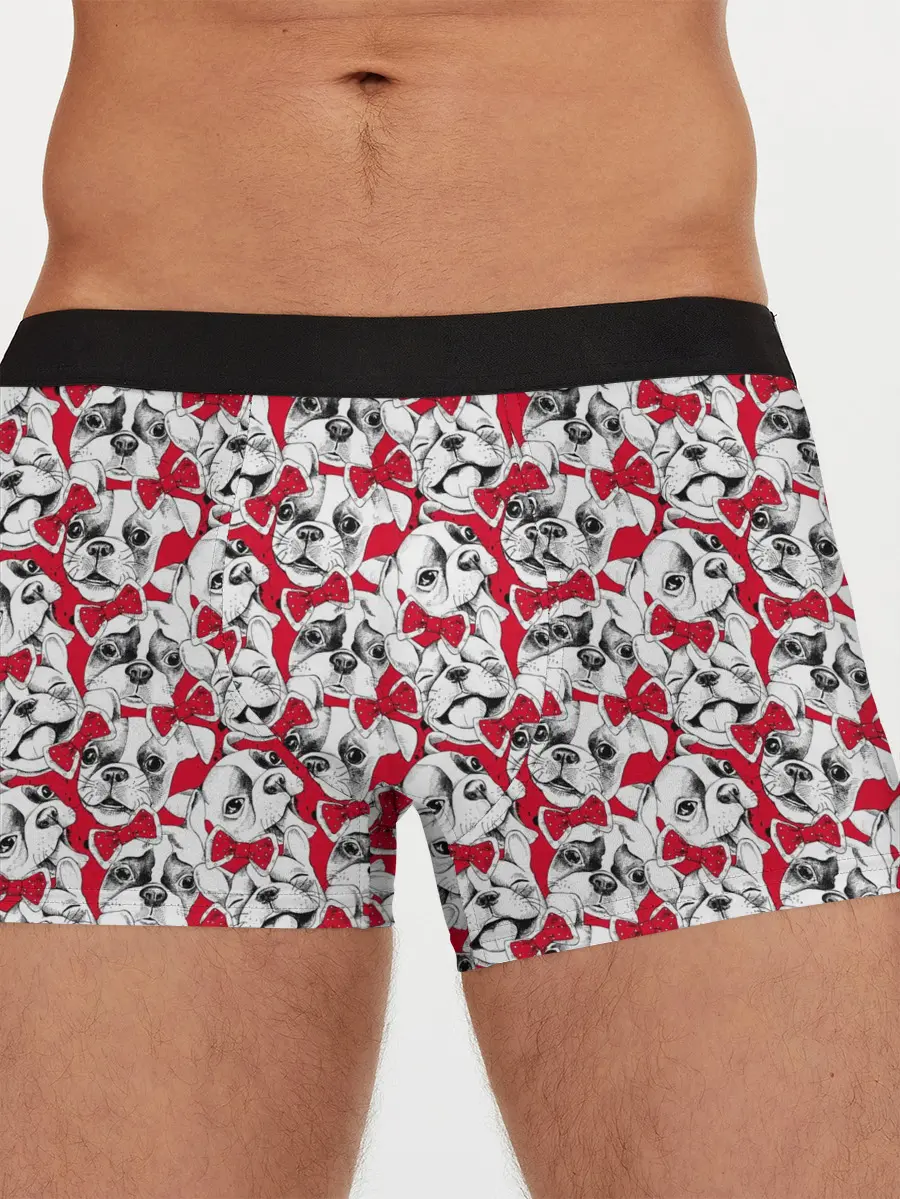Мужские трусы боксеры / Французский Бульдог