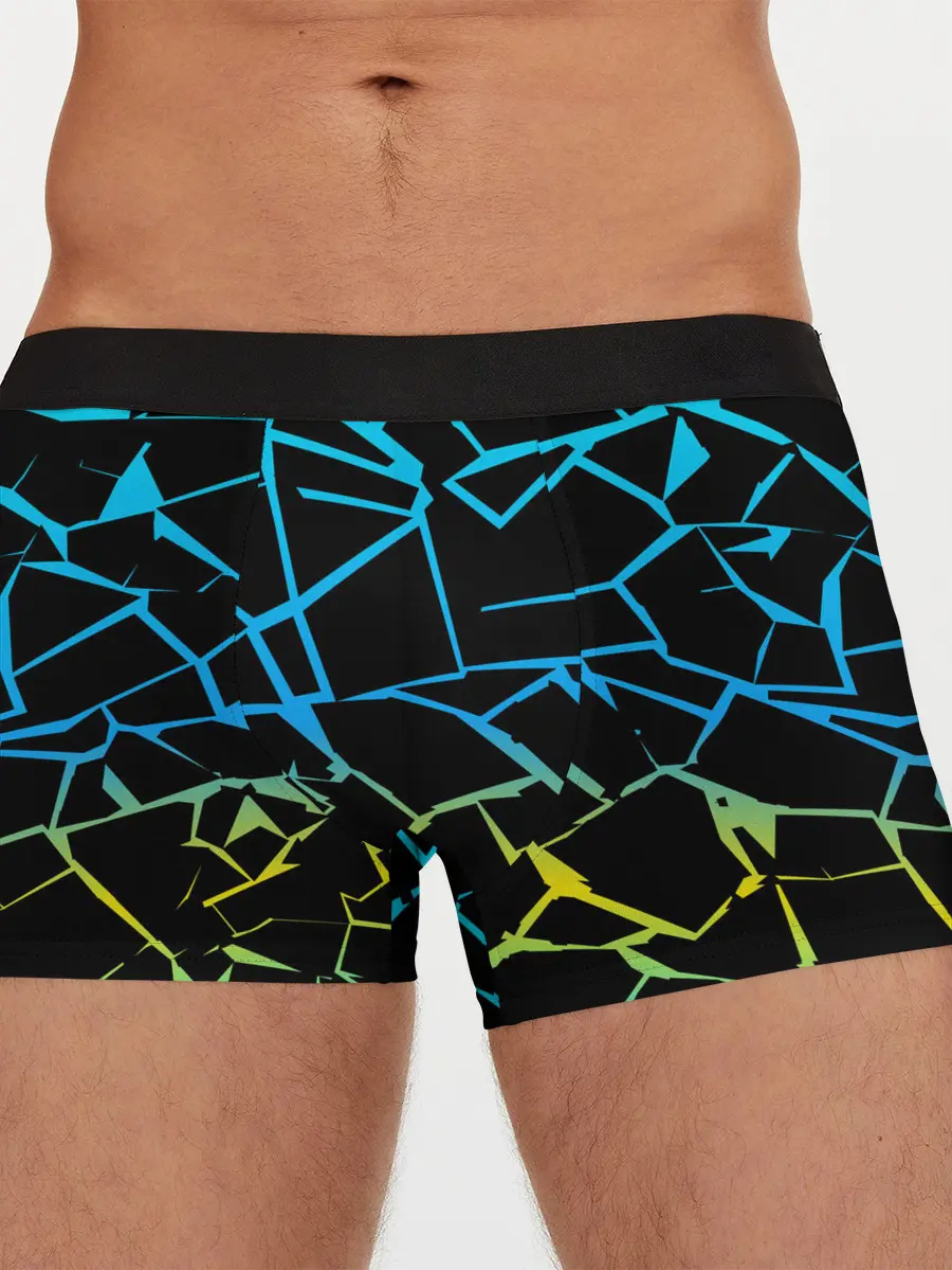 Мужские трусы боксеры / НЕОНОВЫЙ ГРАДИЕНТ