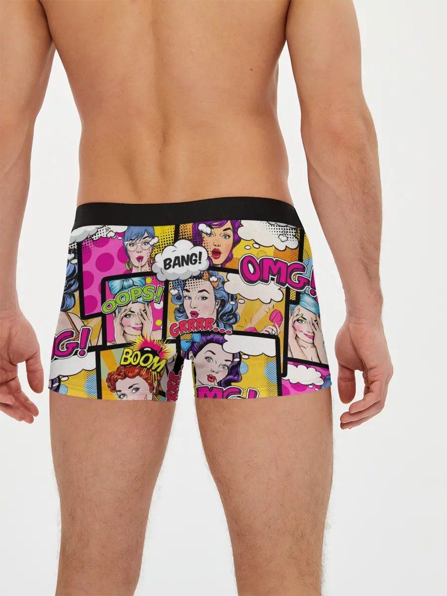 Мужские трусы боксеры / POP ART