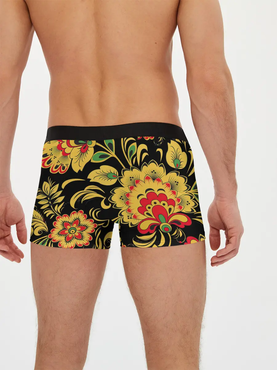 Мужские трусы боксеры / Хохлома