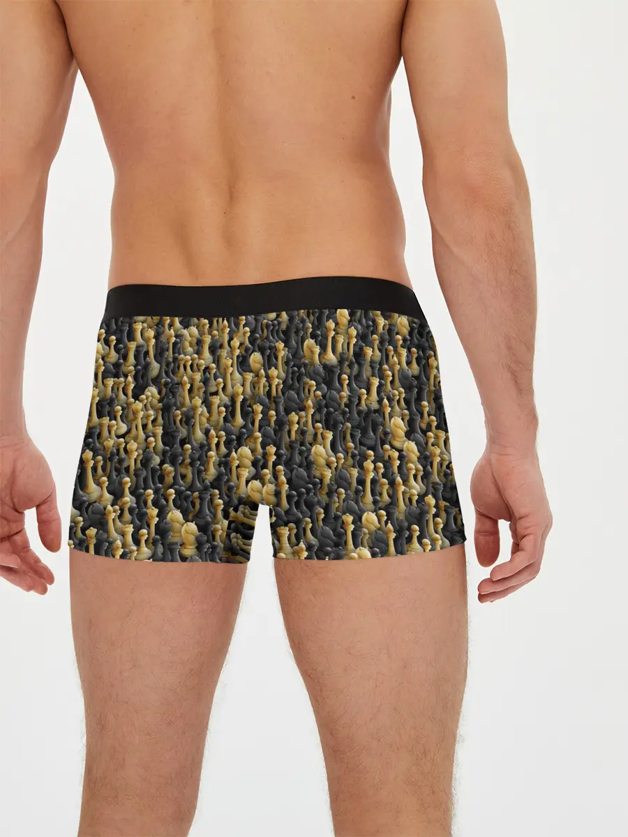 Мужские трусы боксеры / Шахматы