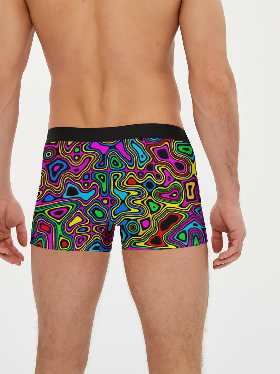Мужские трусы боксеры / Психоделика