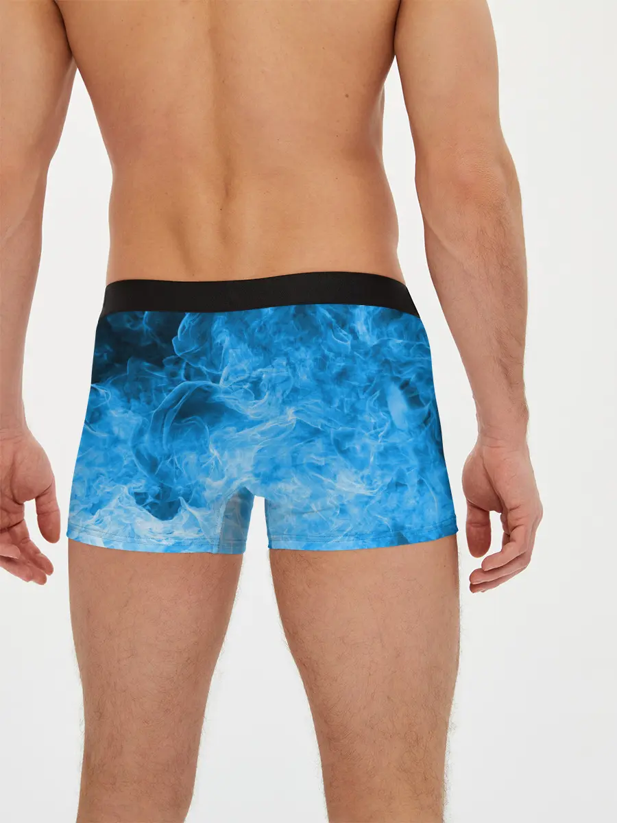 Мужские трусы боксеры / ОГОНЬ BLUE