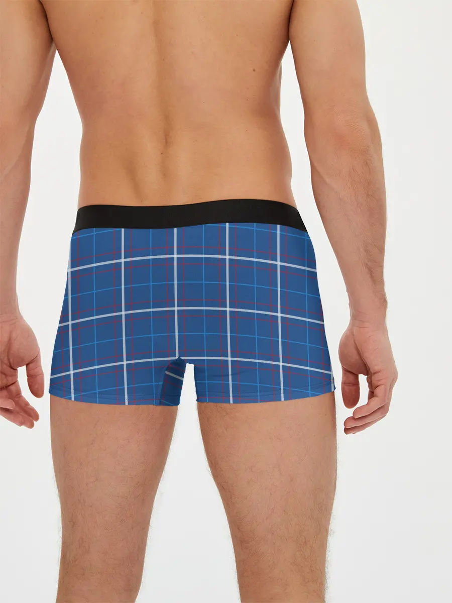 Мужские трусы боксеры / Шотландка