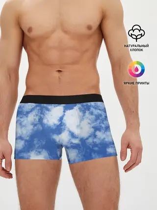 Мужские трусы боксеры / ОБЛАКА