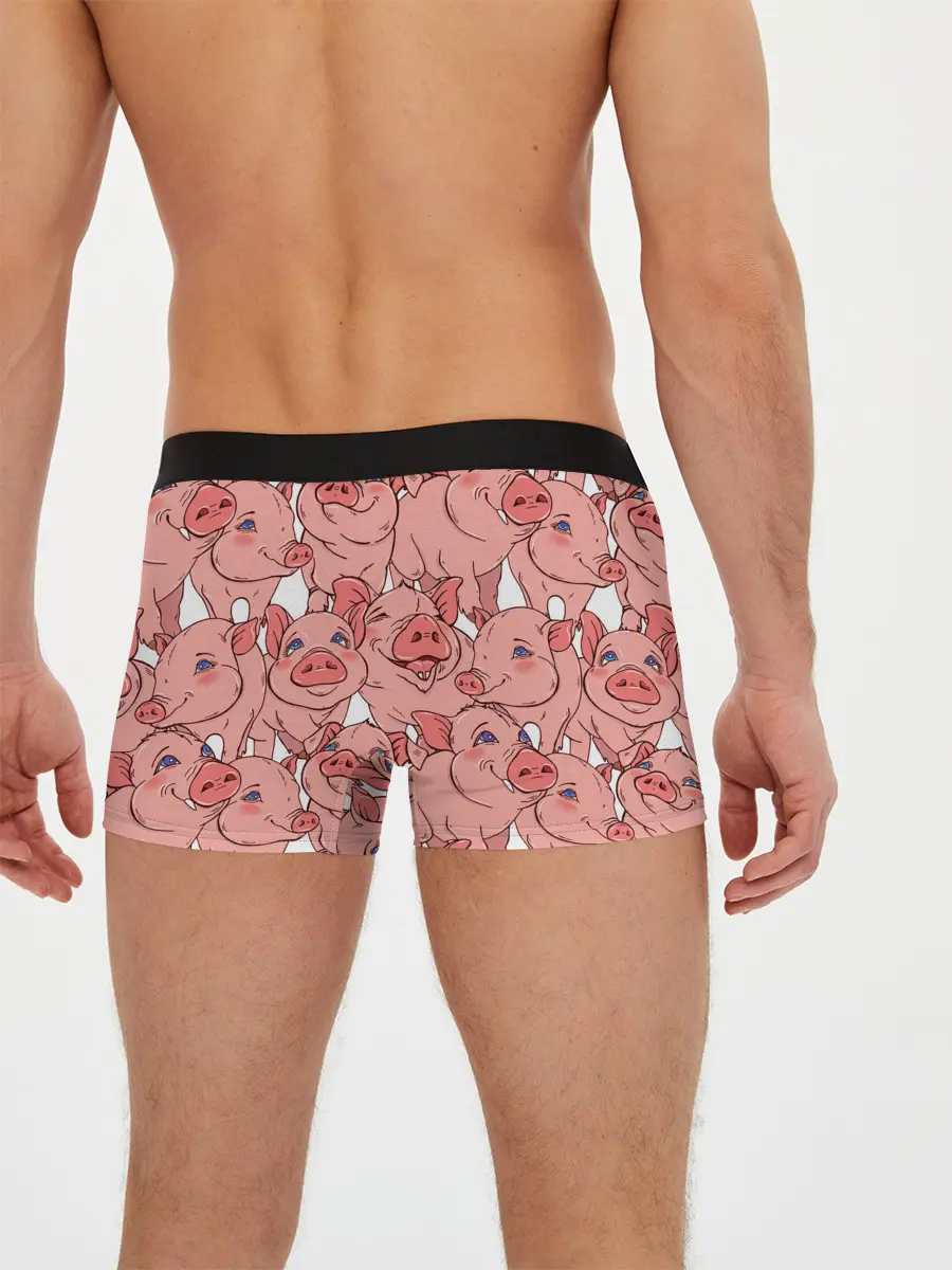 Мужские трусы боксеры / Свиньи