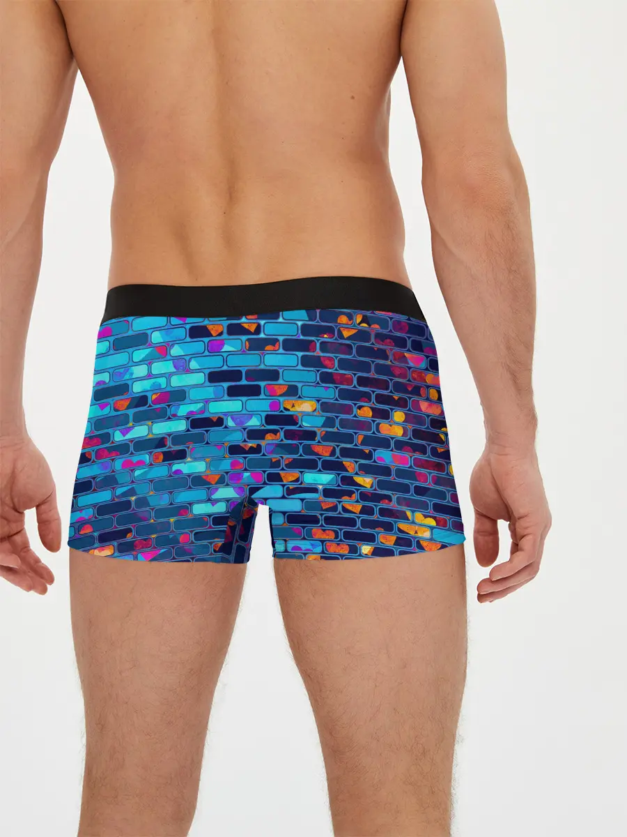 Мужские трусы боксеры / Кирпичики.