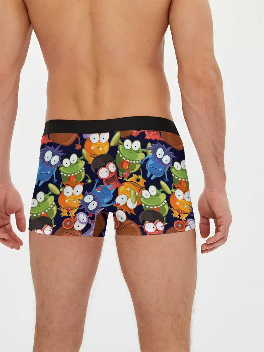 Мужские трусы боксеры / Пучеглазые монстры