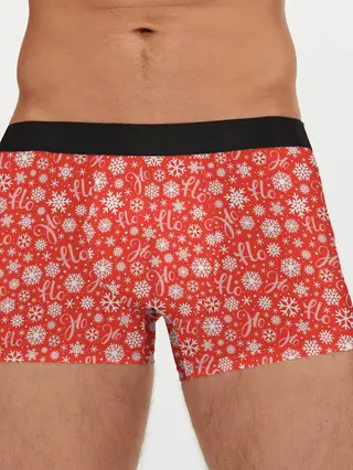 Мужские трусы боксеры / Смех Санты