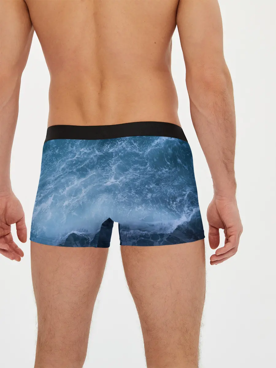Мужские трусы боксеры / океан