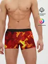 Мужские трусы боксеры / Огненная лава