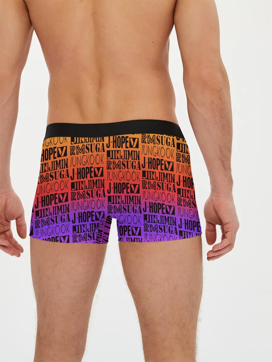 Мужские трусы боксеры / BTS