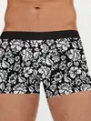 Мужские трусы боксеры / White flowers