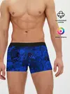 Мужские трусы боксеры / SONIC BLUE PATTERN | СИНИЙ ЁЖ
