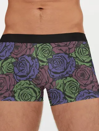 Мужские трусы боксеры / Розы Лил Пипа
