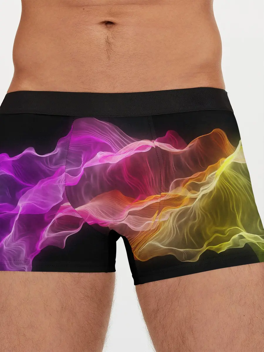 Мужские трусы боксеры / Волны
