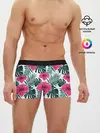 Мужские трусы боксеры / Гавайский гибискус