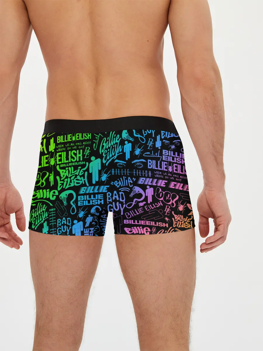 Мужские трусы боксеры / BILLIE EILISH | БИЛЛИ АЙЛИШ