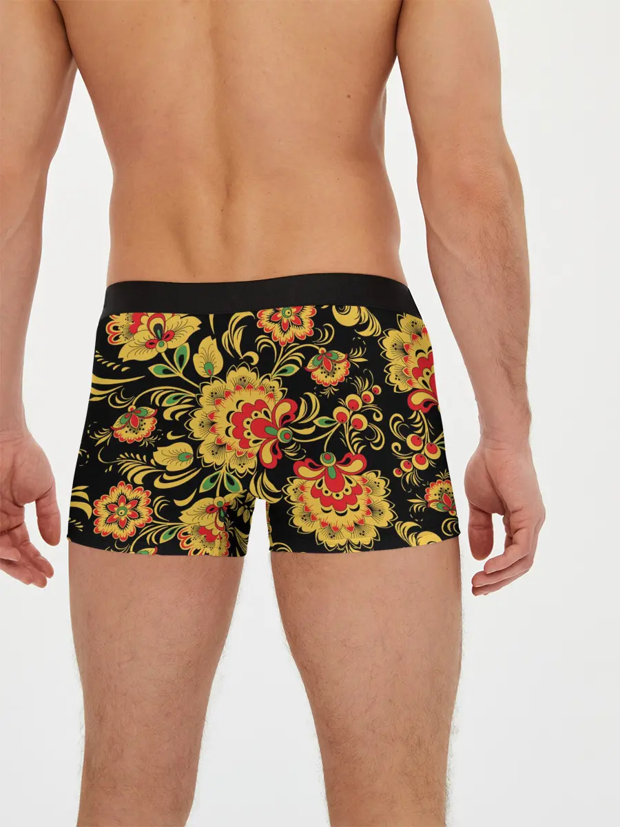 Мужские трусы боксеры / Хохлома