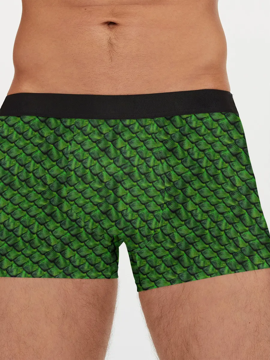 Мужские трусы боксеры / Reptile Scales
