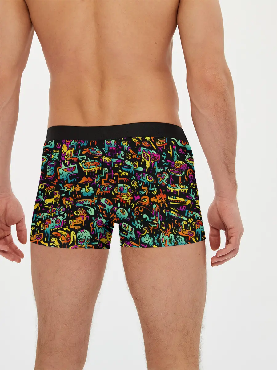 Мужские трусы боксеры / Кислотный Диджей