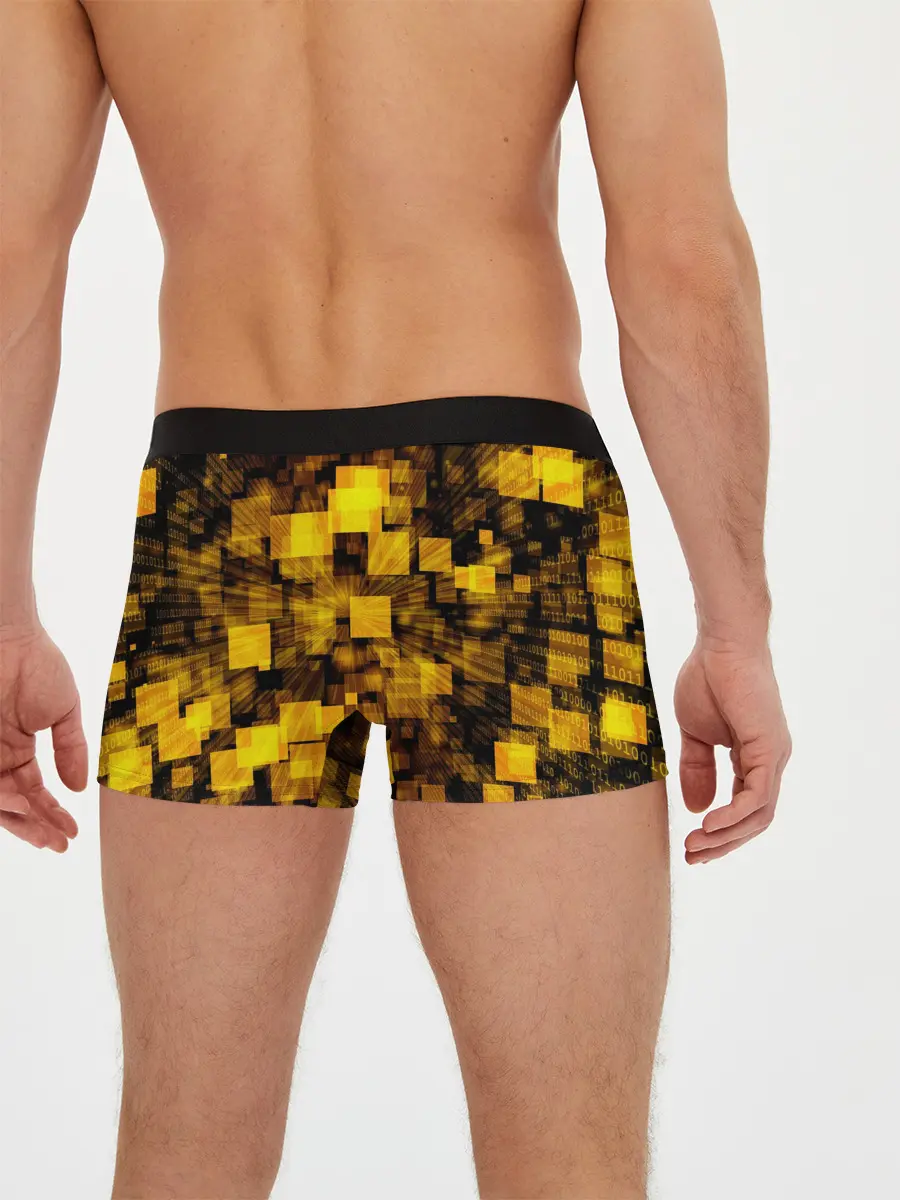 Мужские трусы боксеры / Неоновый взрыв