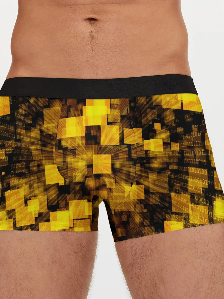 Мужские трусы боксеры / Неоновый взрыв