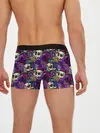 Мужские трусы боксеры / Психоделика - черепа и грибы