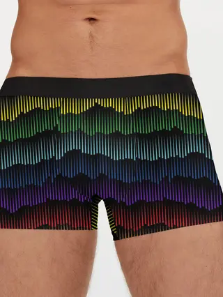Мужские трусы боксеры / Радуга