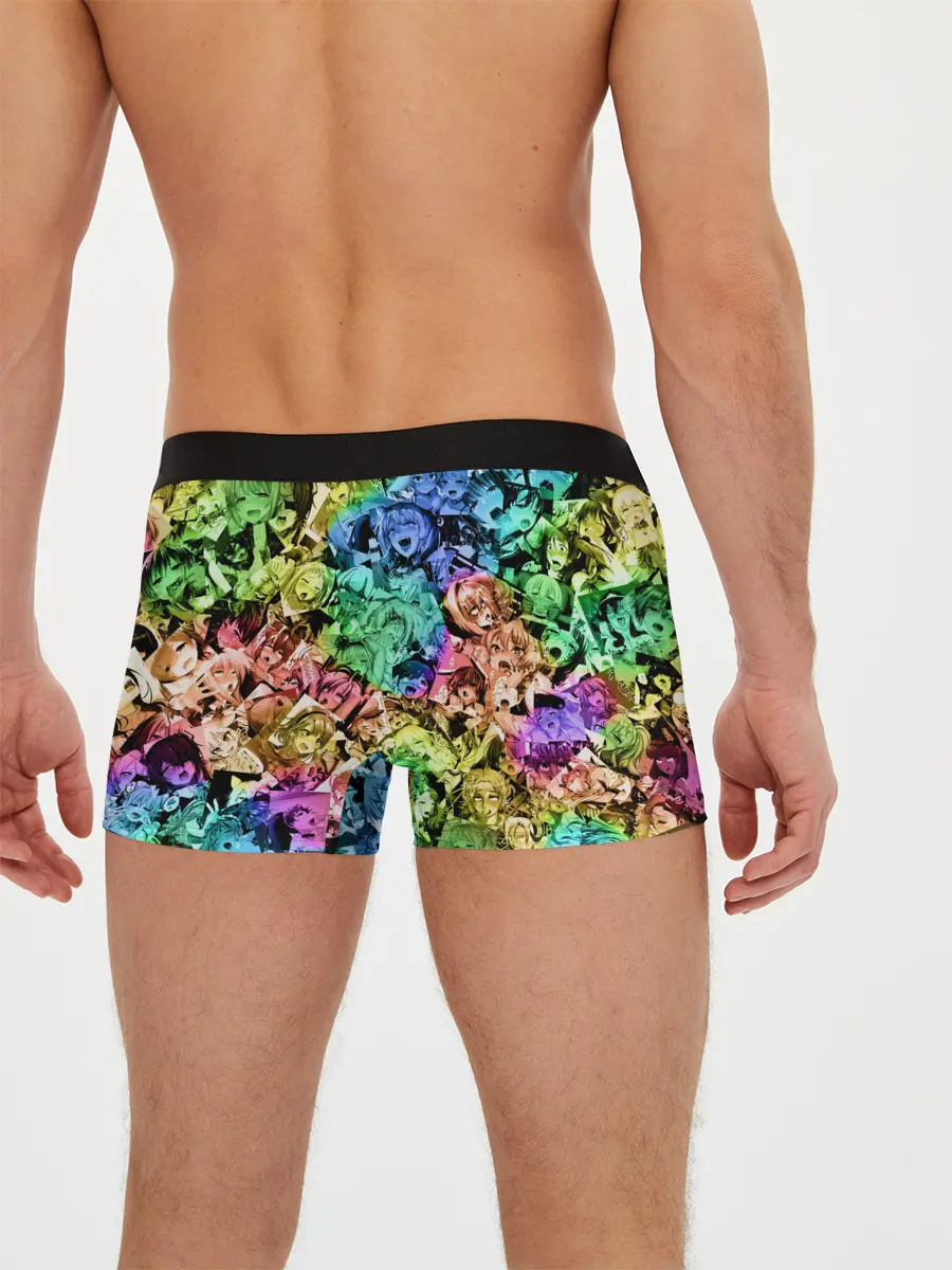 Мужские трусы боксеры / Радуга ахегао