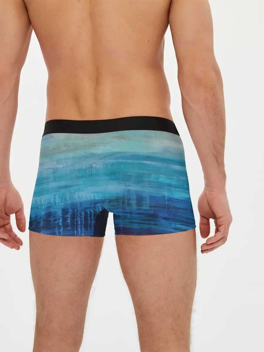 Мужские трусы боксеры / Небесные потеки