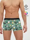 Мужские трусы боксеры / Совы и котики