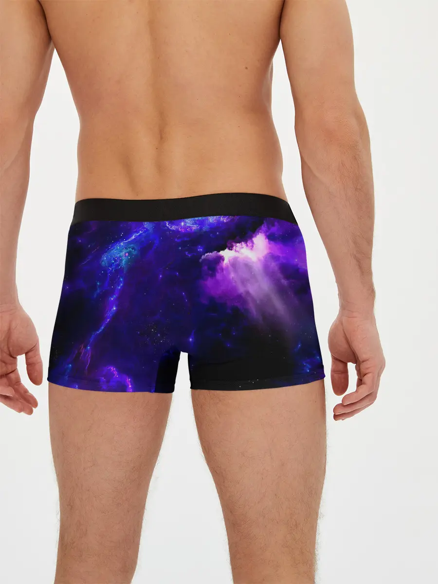 Мужские трусы боксеры / Космическое небо