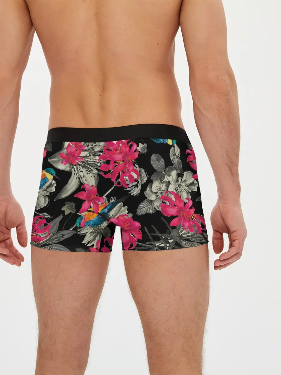 Мужские трусы боксеры / Цветы