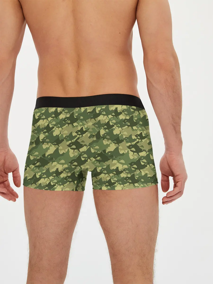 Мужские трусы боксеры / Акулы