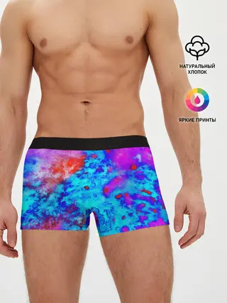 Мужские трусы боксеры / ABSTRACTION COLORS